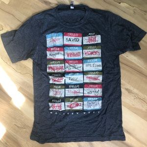 SIGNED MATTHEW WEST TEE